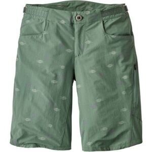 Patagonia Sage Green Western Print Dirt Craft Bike Shorts Women's Size 6
